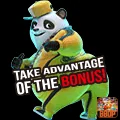 Bônus promocional do panda no site 88up, atraente e divertido para os jogadores.
