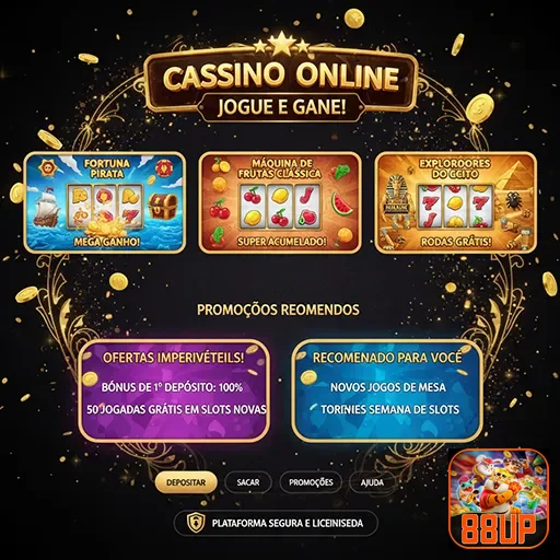 Jogos mobile em destaque no cassino 88up para você